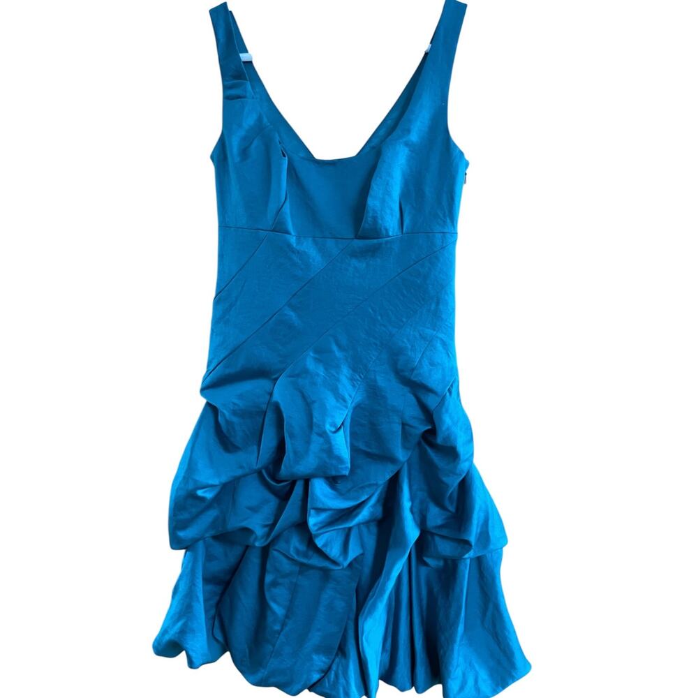 Monsoon Teal Dress with Balloon Bottom